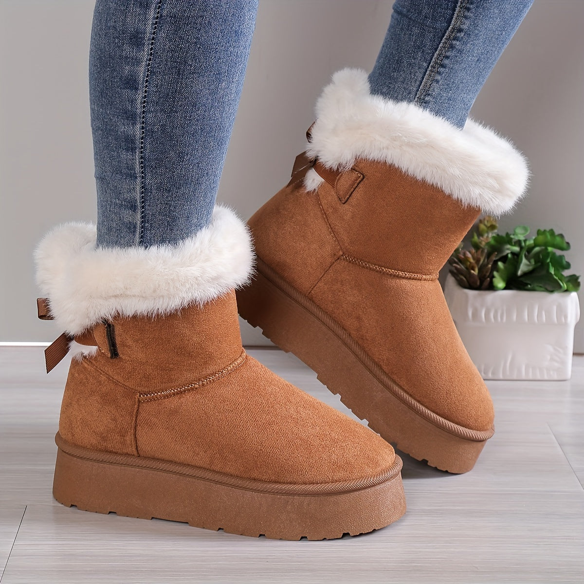 Bequeme Winterstiefel für Frauen