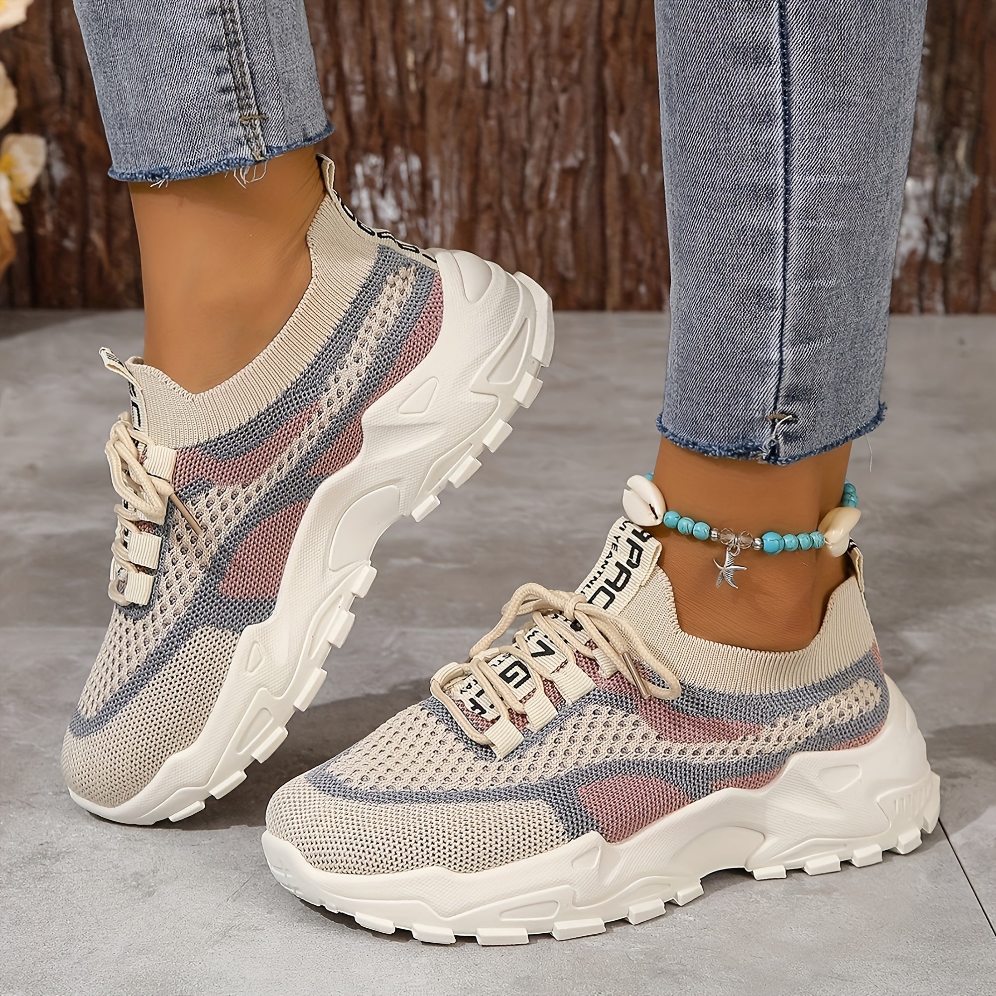 Atmungsaktive Mesh-Sneaker Für Frauen