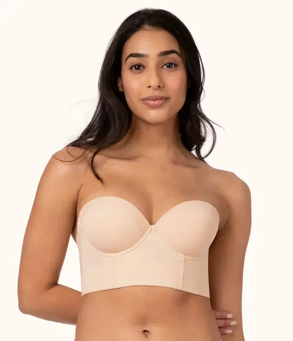 Eleganter Trägerloser Push-Up BH - Lauraine