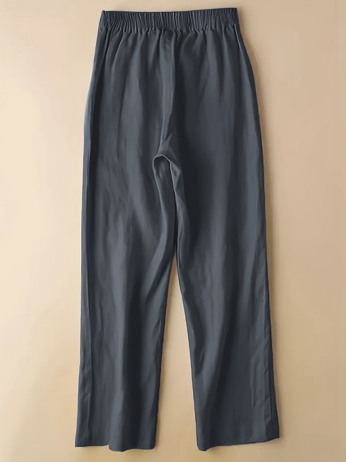 Schwarze Plus Size Hose - Perteya