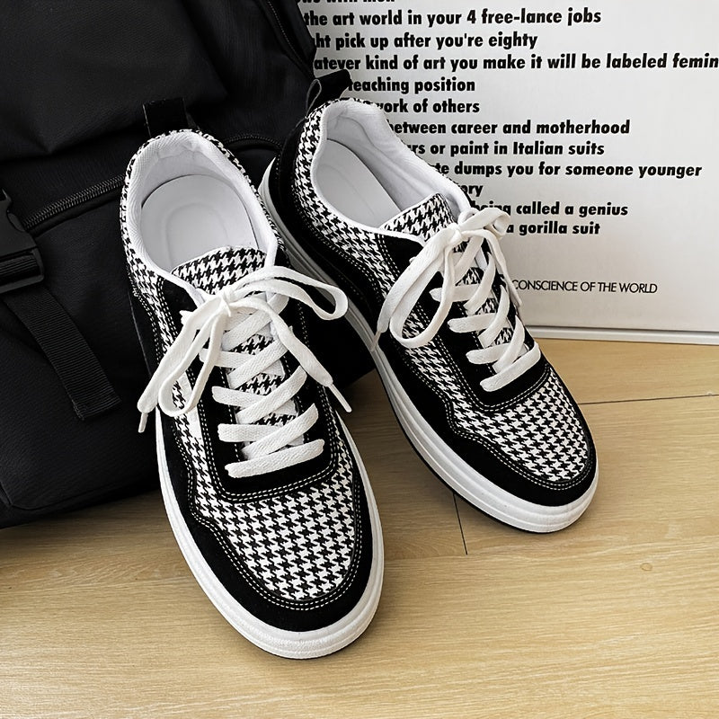 Schwarze Orthopädische Canvas Sneakers - Lars