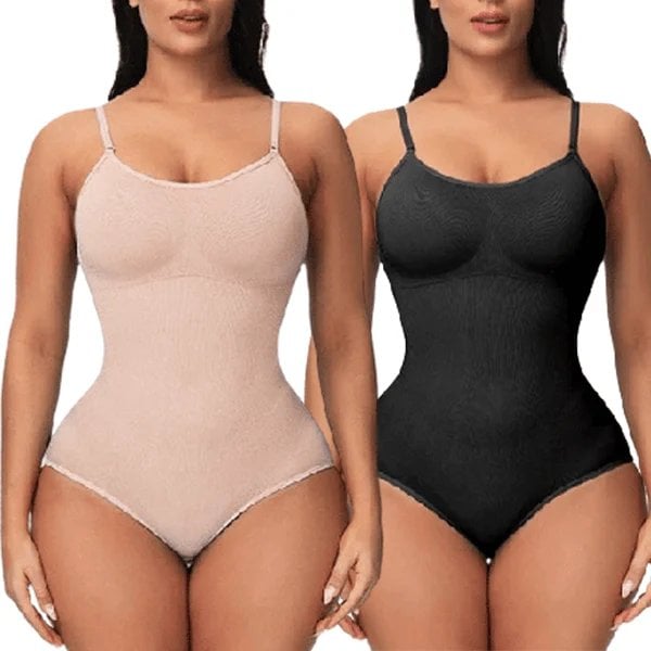 Schwarze Shapewear-Bodysuit - Cori