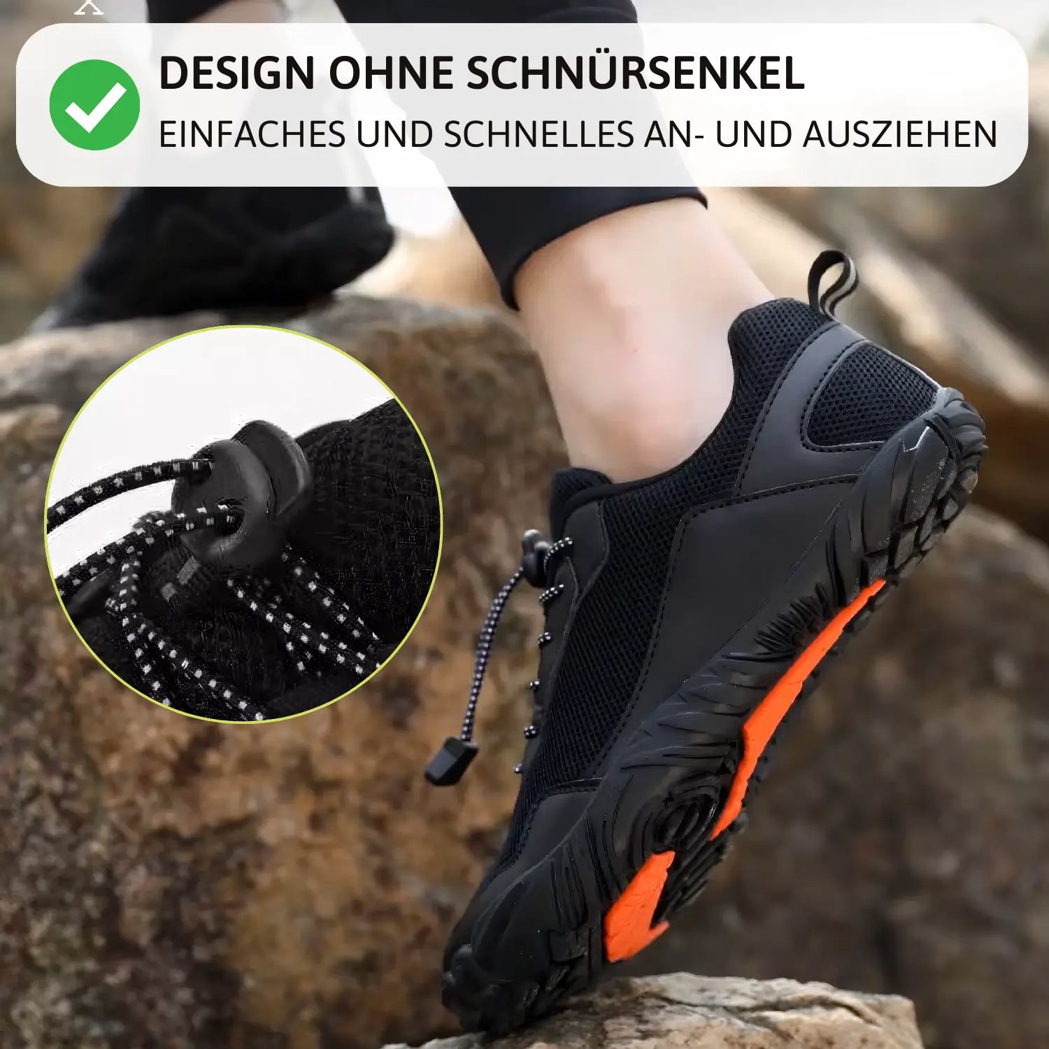 TrailFlex™ | Leichte Outdoor-Barfuß-Wanderschuhe (1+1 GRATIS)