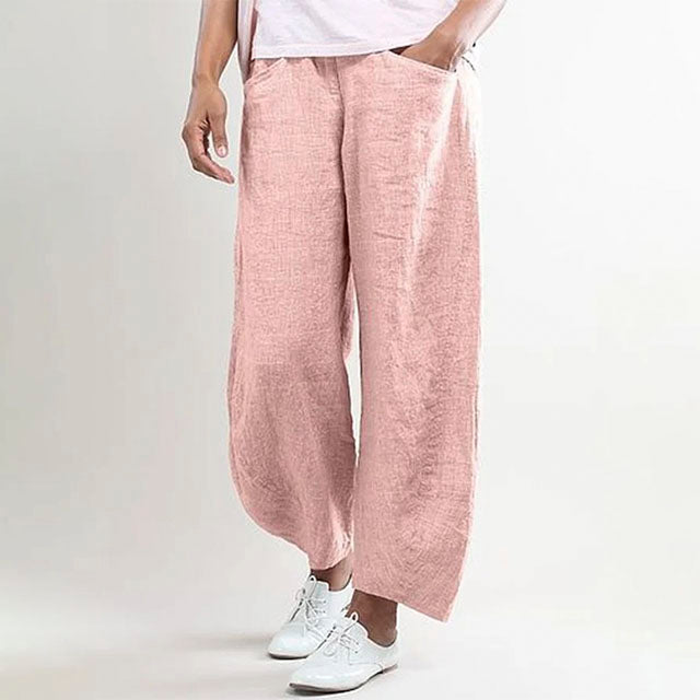 Enna - Rosa Casual Damen Hose