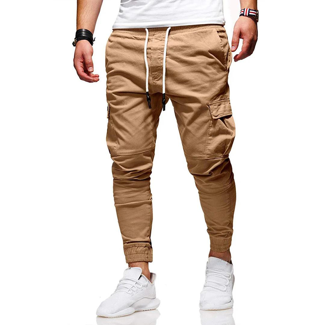 Gero | Herren Lässig Cargo Hose | Bequeme