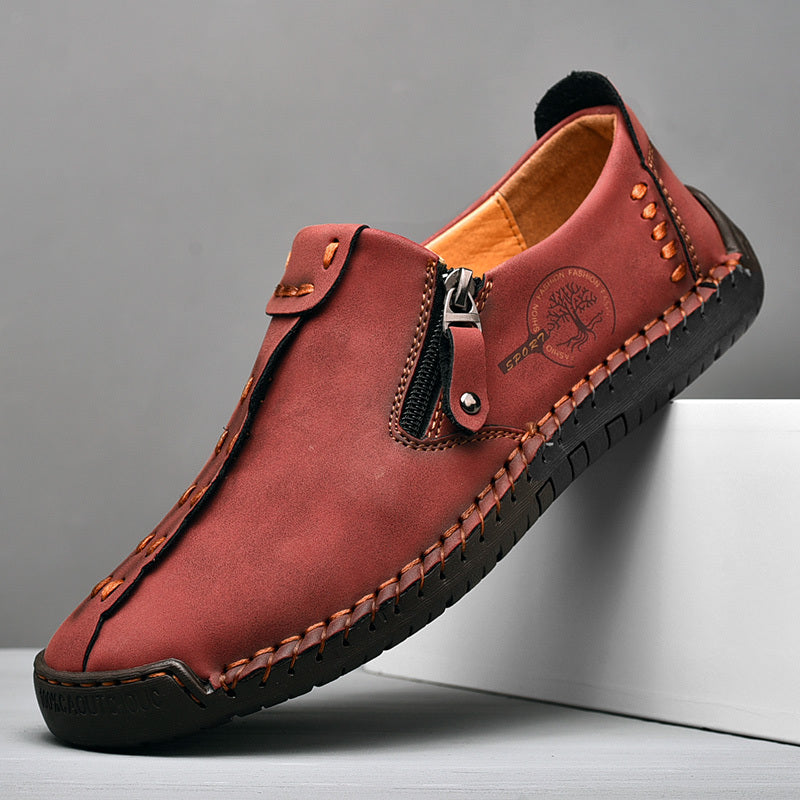 Rote Vintage Loafers - Hugo