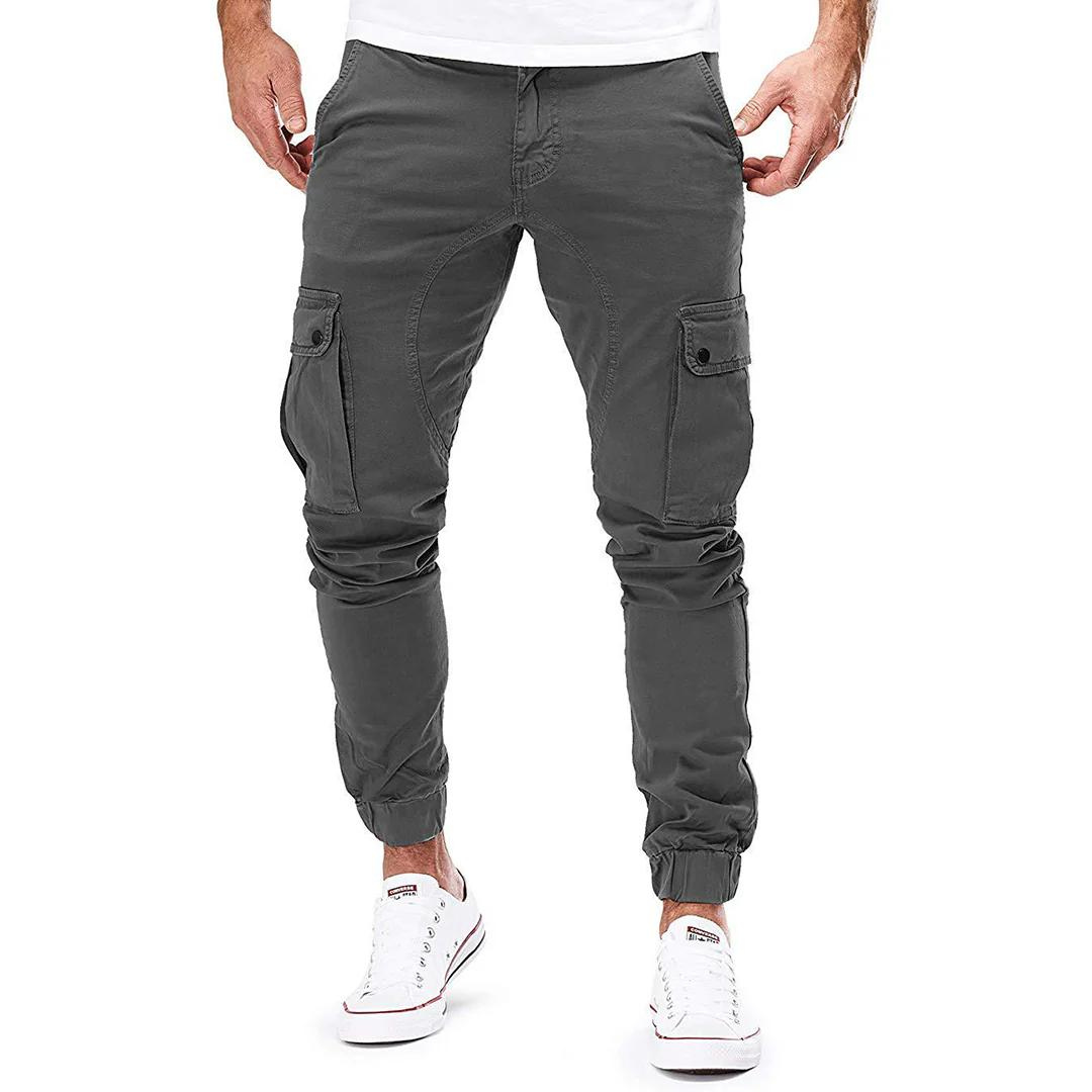 Gero | Herren Lässig Cargo Hose | Bequeme