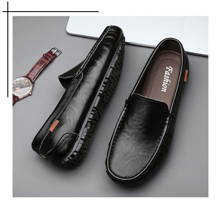 Stuttgart | Designer Leder Slipper im britischen Stil Loafers