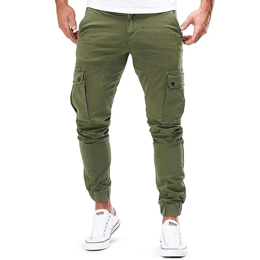 Gero | Herren Lässig Cargo Hose | Bequeme