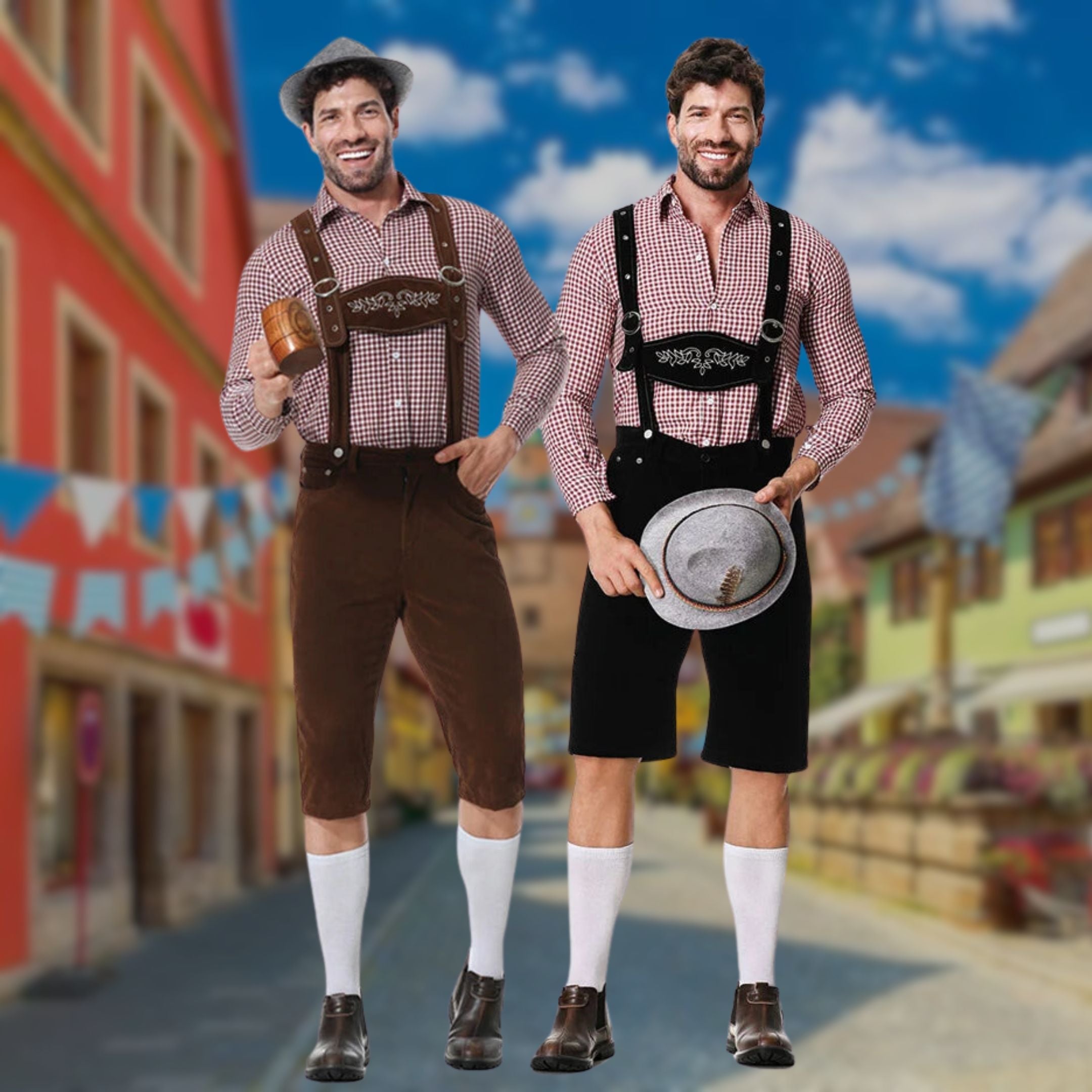 William | Three-Piece Set Oktoberfest Lederhosen