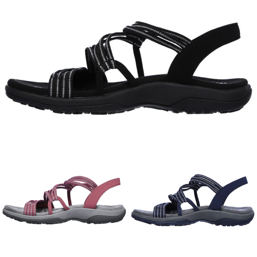 Schwarze Orthopädische Elegante Sandalen - Kiersten