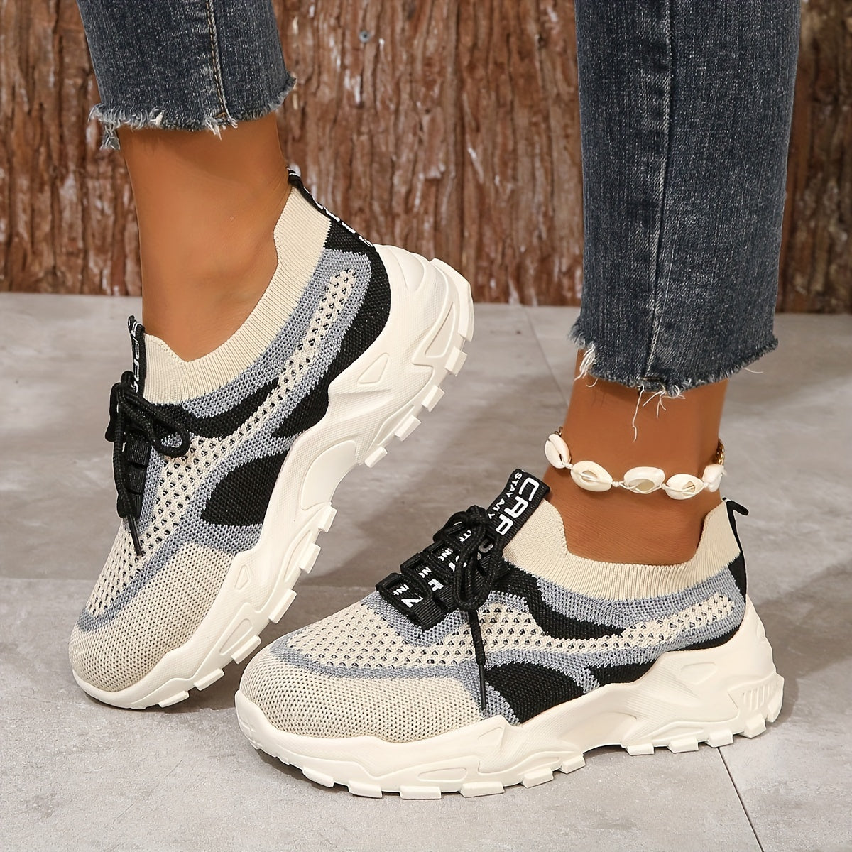 Atmungsaktive Mesh-Sneaker Für Frauen