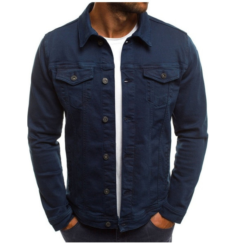 Lässige Denimjacke für Herren