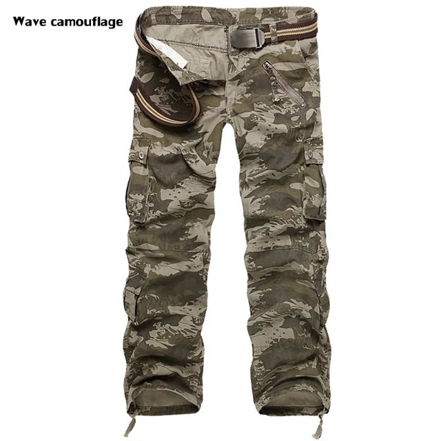 Donald - Grasgrüne Camo Joggers