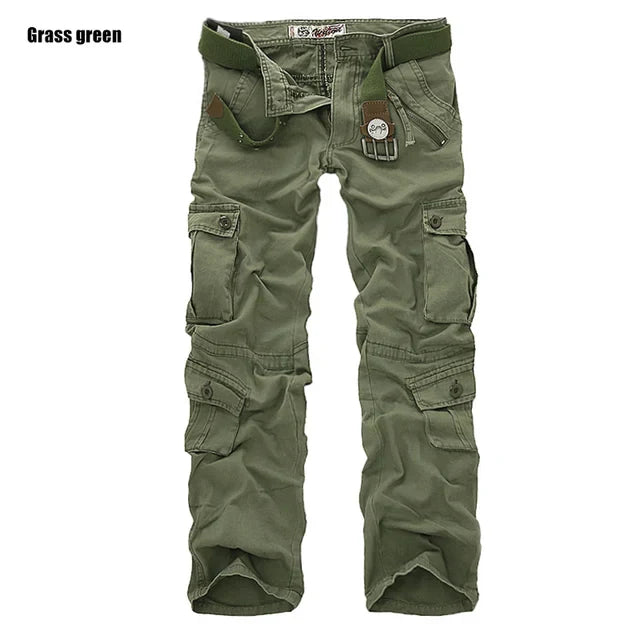 Donald - Grasgrüne Camo Joggers