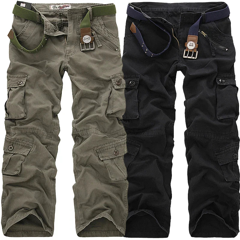 Donald - Grasgrüne Camo Joggers