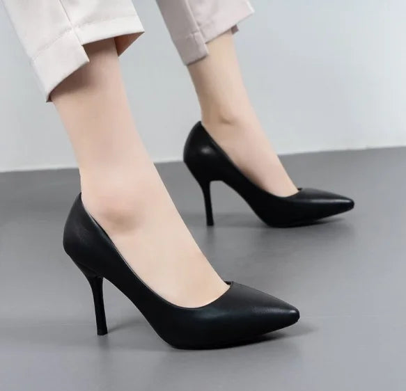 Schwarze Stilvolle Pumps - Emma