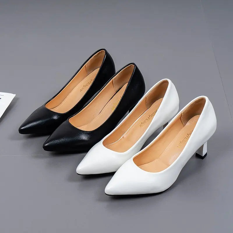 Schwarze Stilvolle Pumps - Emma