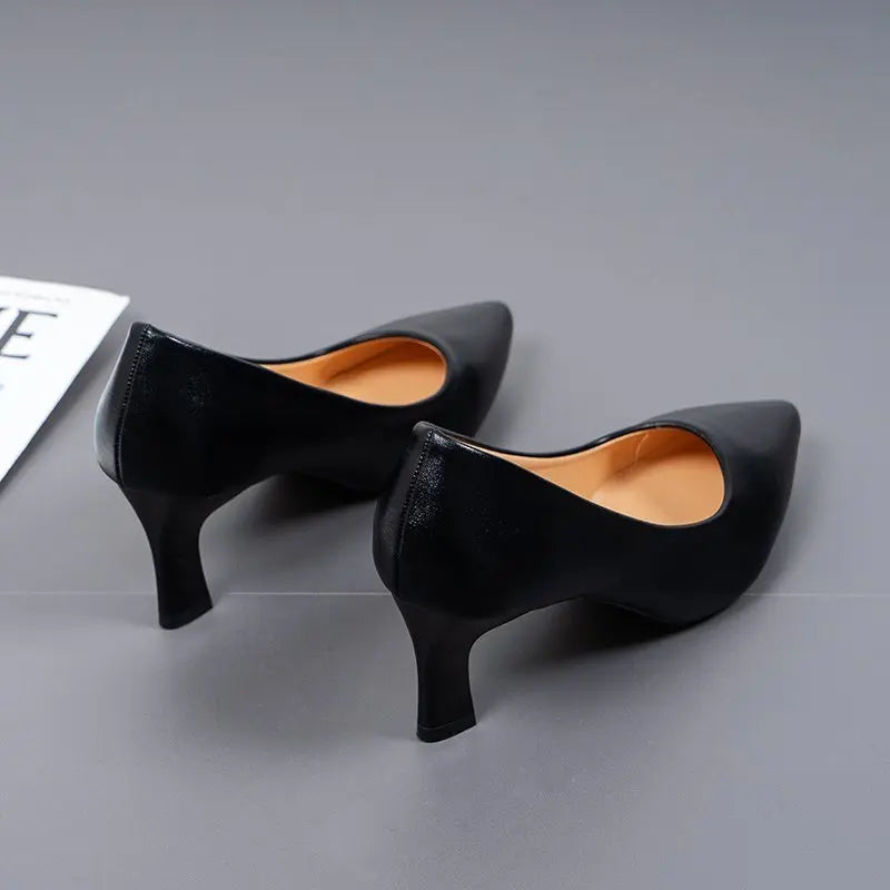 Schwarze Stilvolle Pumps - Emma