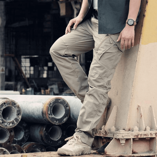 Max - Khaki Tactical Cargo Hose