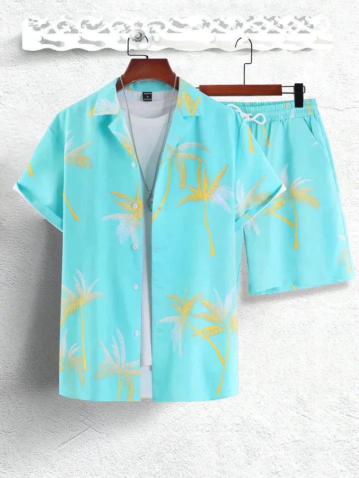 Dalex™ Tropical Breeze Palm Tree Print Set