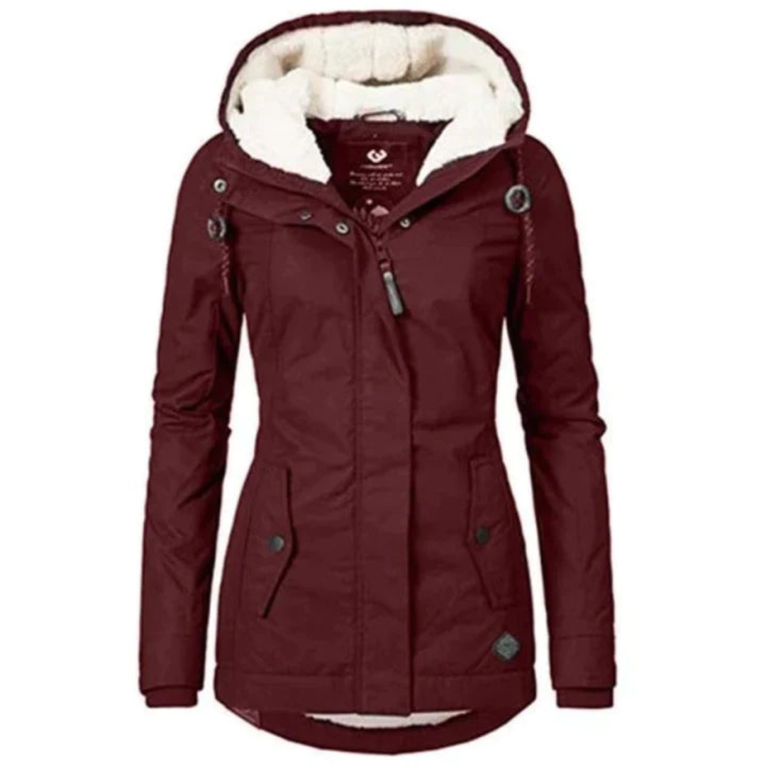 Elsbeth | Damen Winter Parka Jacke | Lange