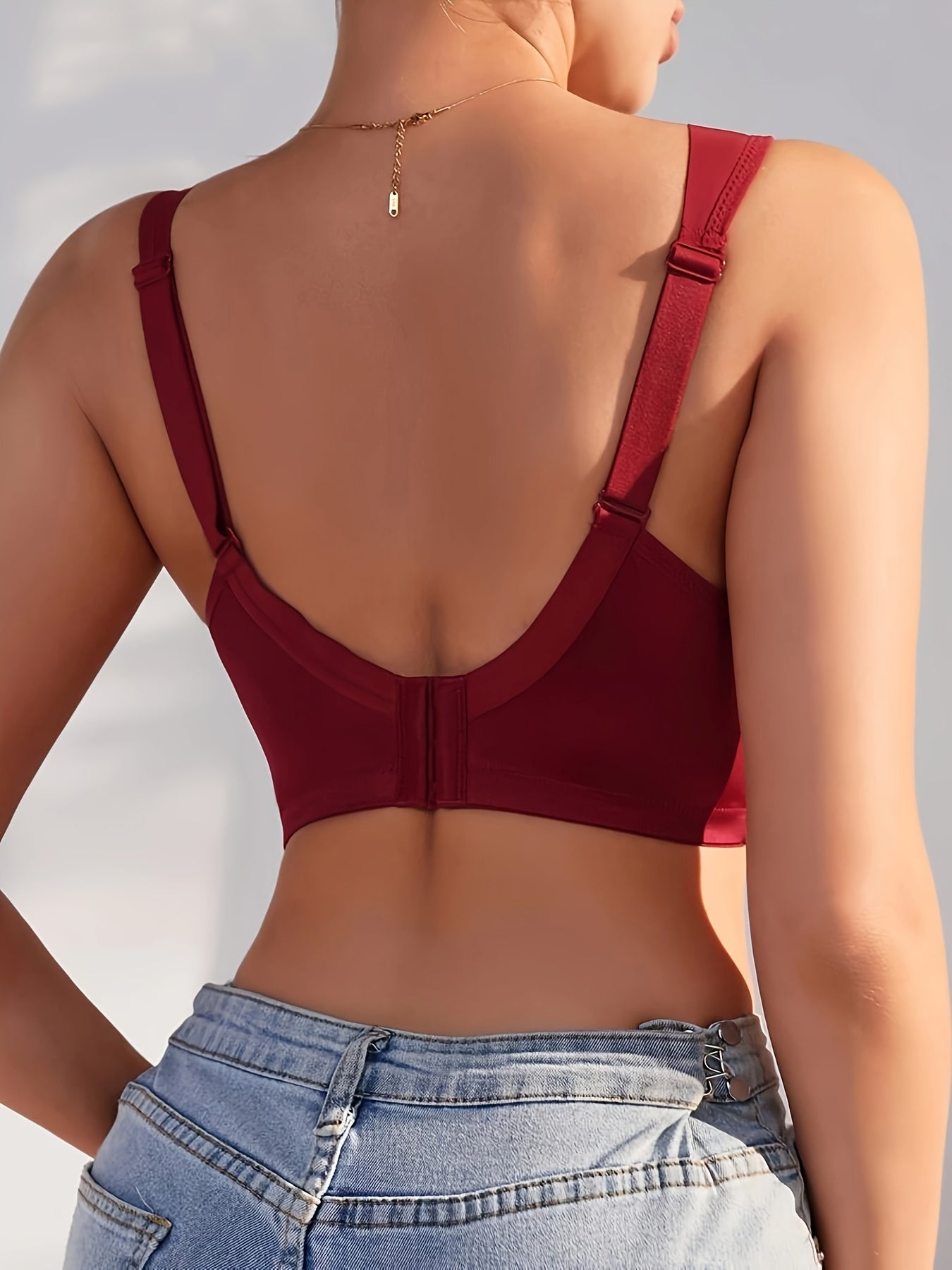 Schwarze Cut-Out Bralette - Lara