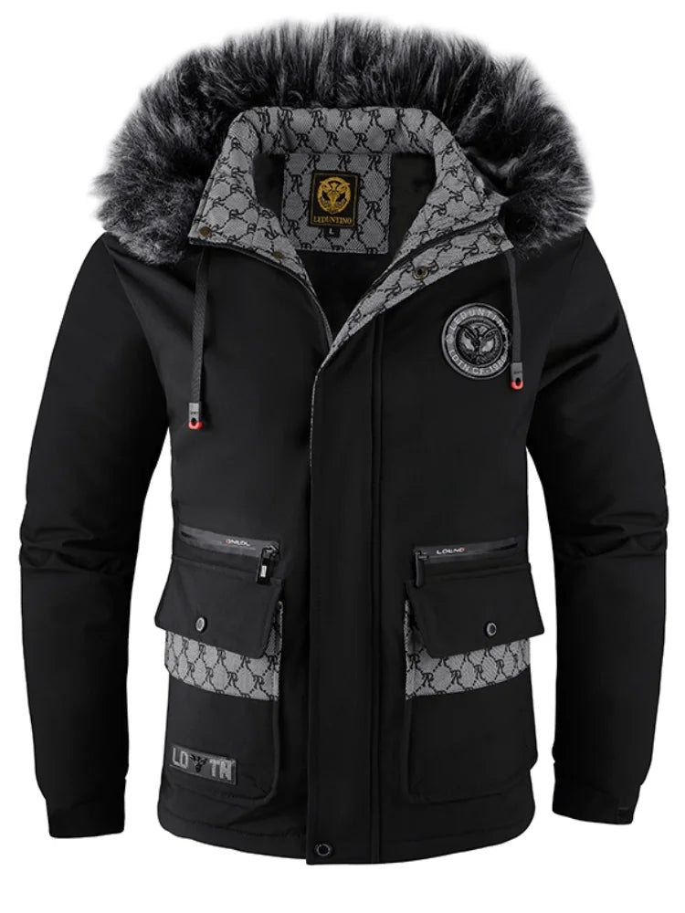 Männliche Draußen-Winterjacke für Männer