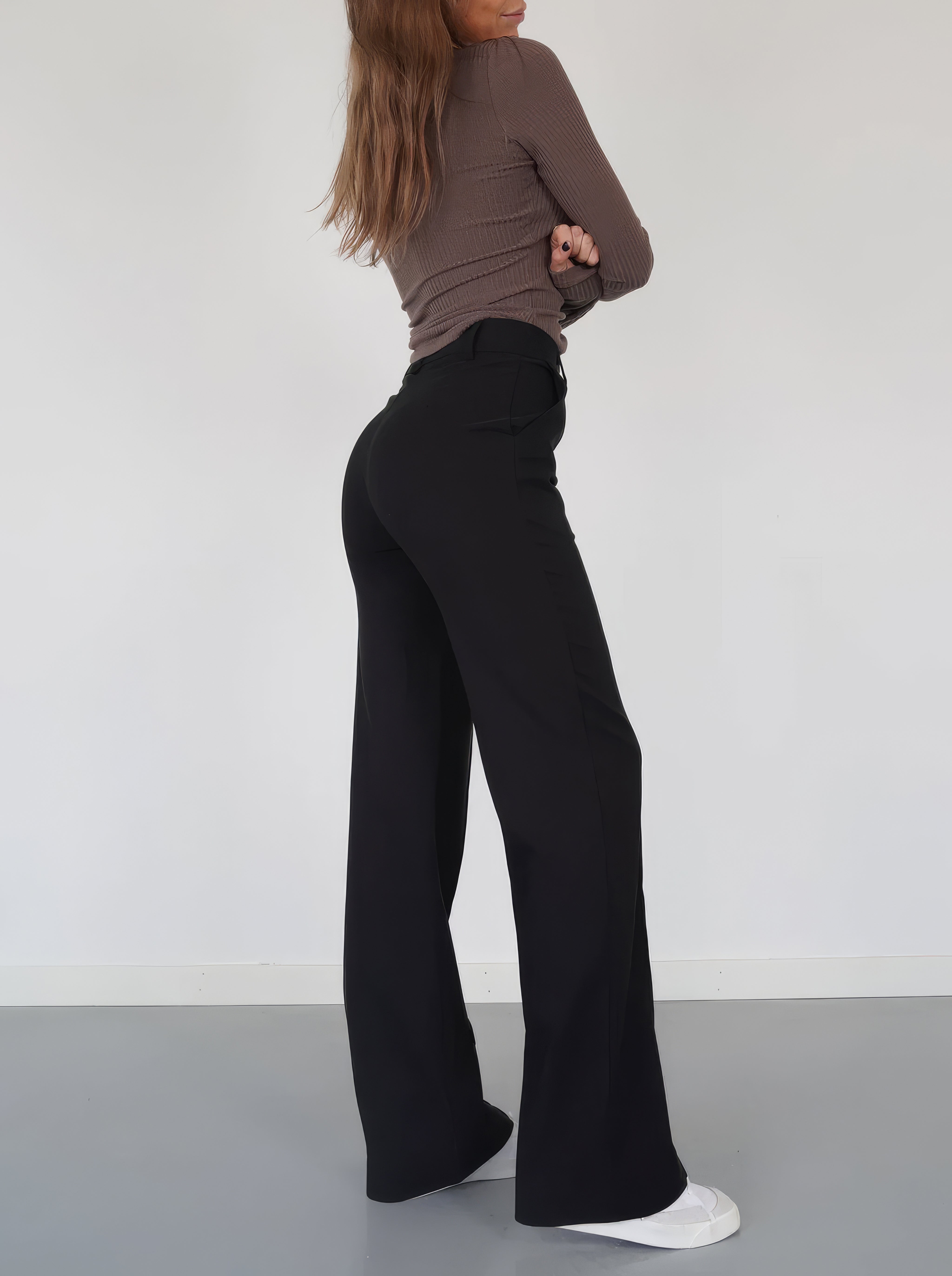 Lena - Lässige Hose mit weitem Bein