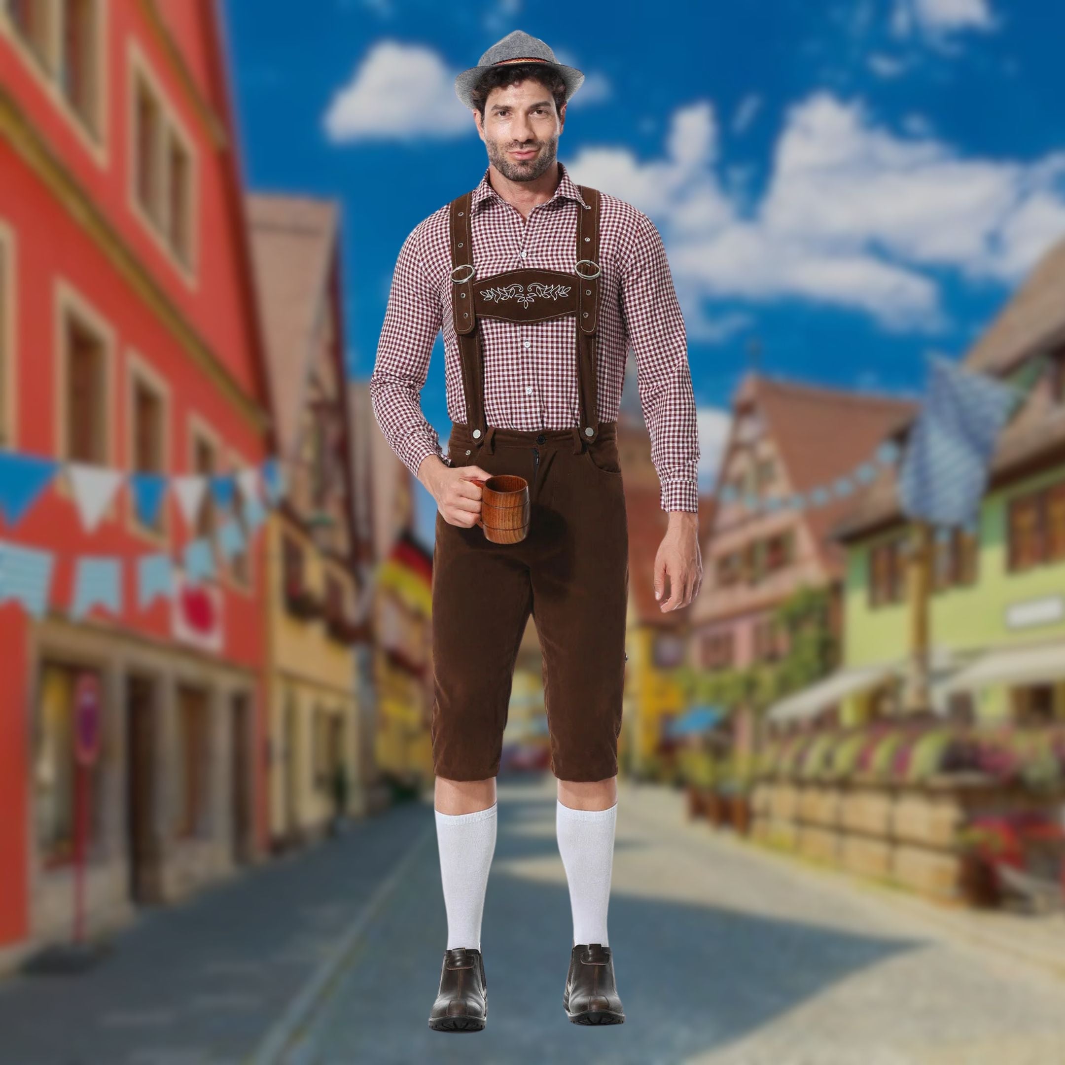 William | Three-Piece Set Oktoberfest Lederhosen