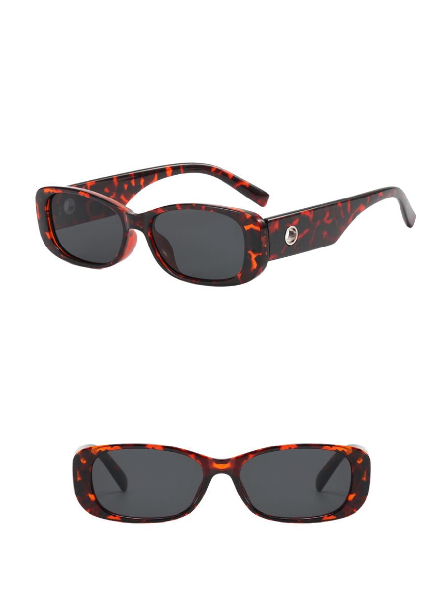 Elegante ovale Retro-Sonnenbrille