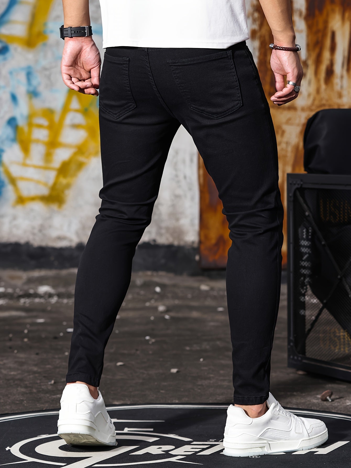 Skinny Jeans Schwarz - Max