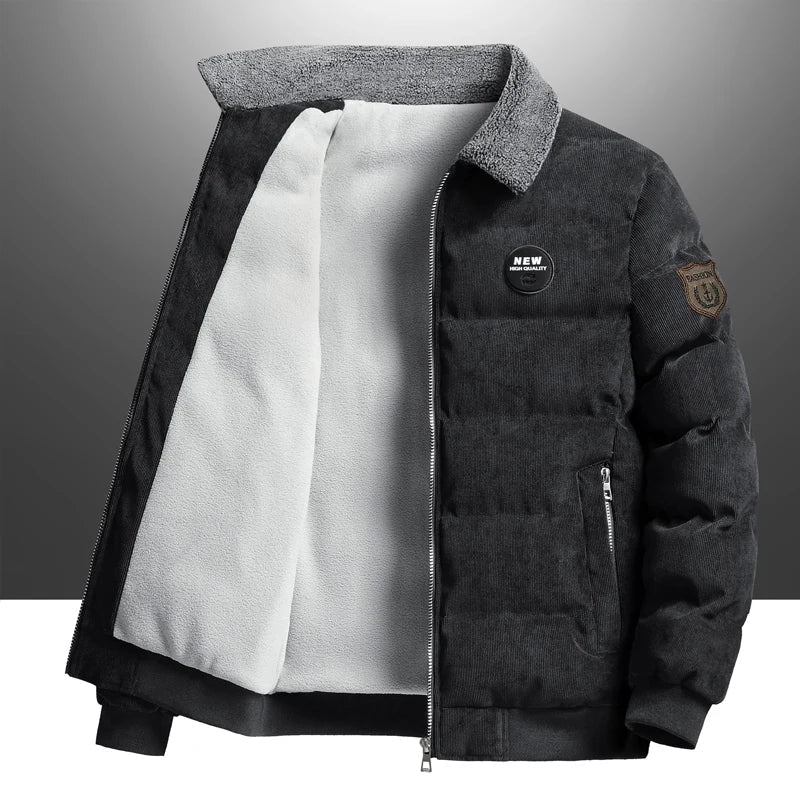 Elegante Puffer-Winterjacke für Herren