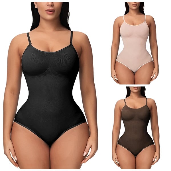 Schwarze Shapewear-Bodysuit - Cori