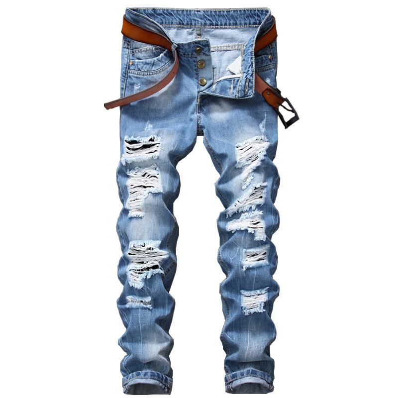 Stuttgart | Männer Ripped Jeans Hosen