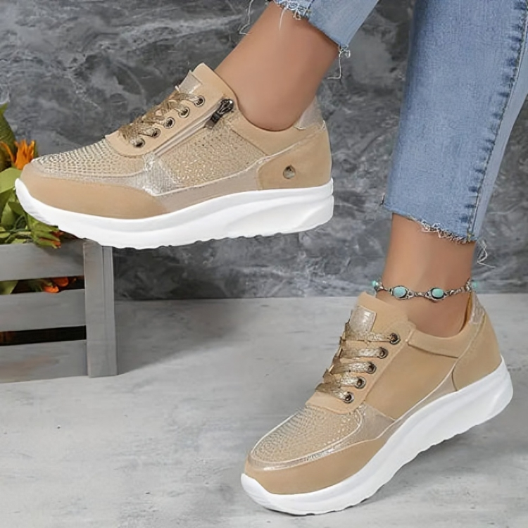 Khaki Sneakers - Safia