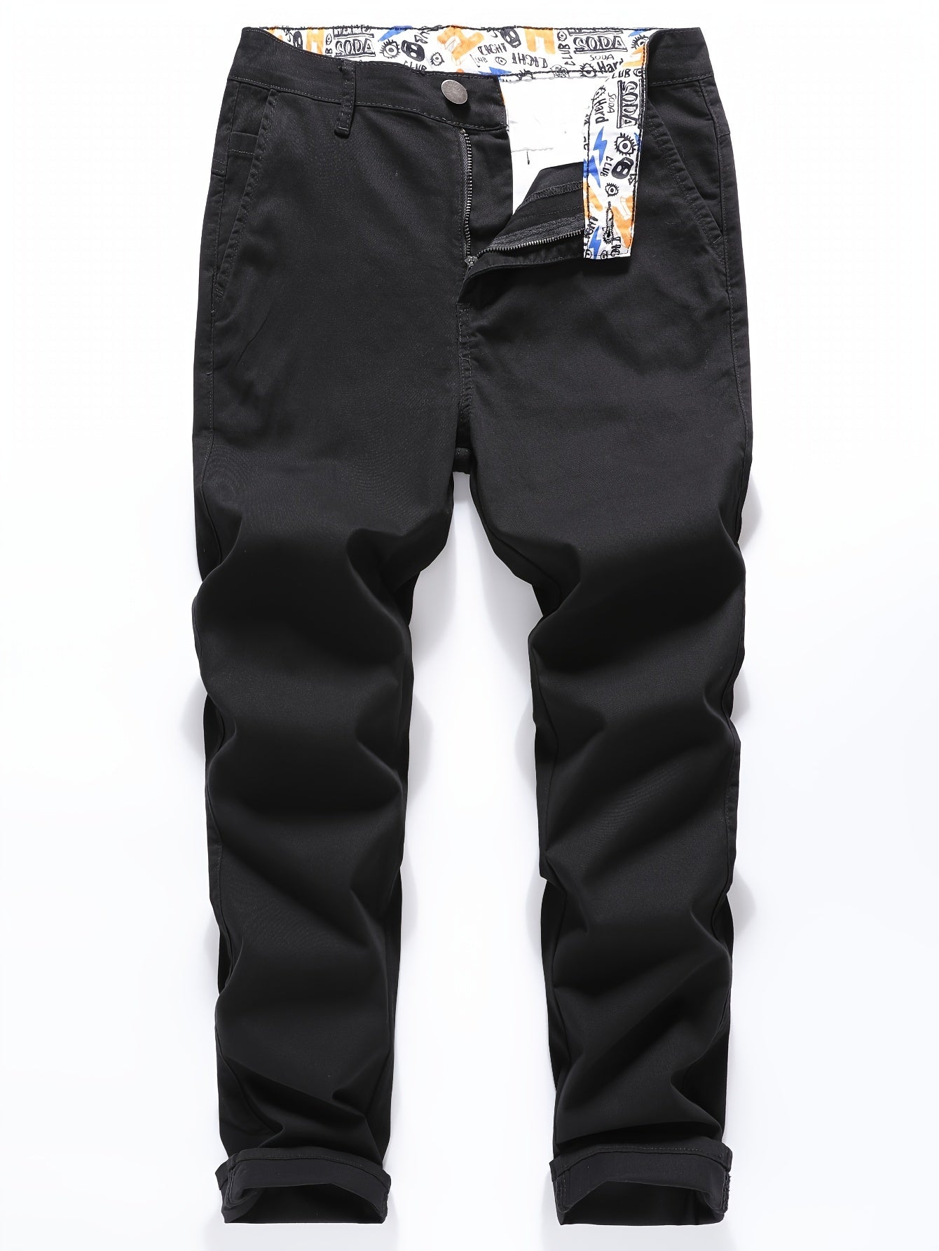 Schwarze Chino-Hose - Thomas