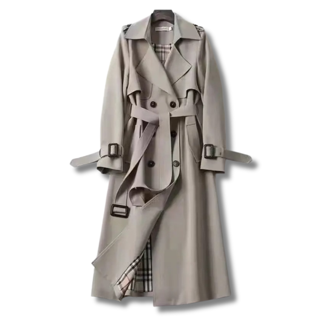 Klassischer Trenchcoat mit zeitlosem Stil für Frauen