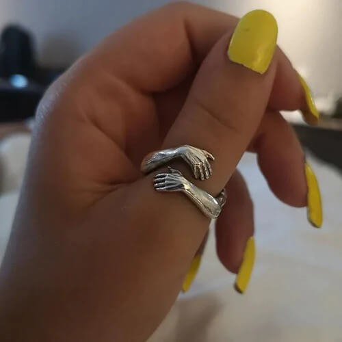 Eleganter Ring mit nachhaltigem Design für Damen