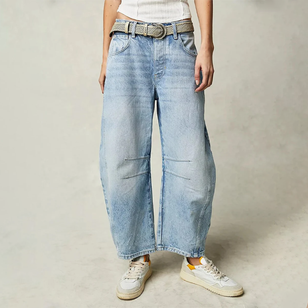 Dulce™ | Komfort-Jeans Mit Weitem Bein