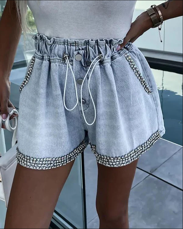 Selena - Komfortable Denim Shorts für Damen