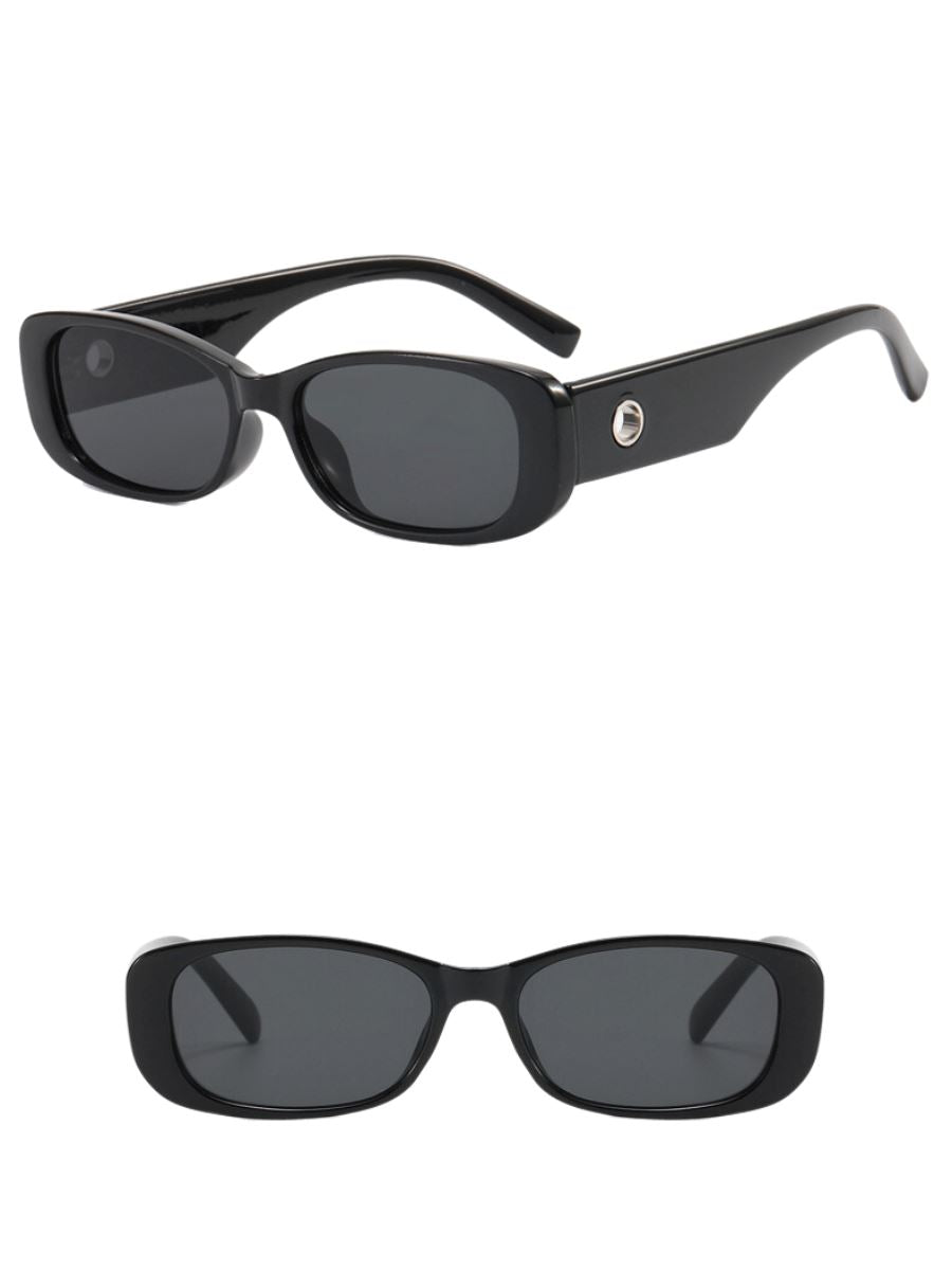 Elegante ovale Retro-Sonnenbrille