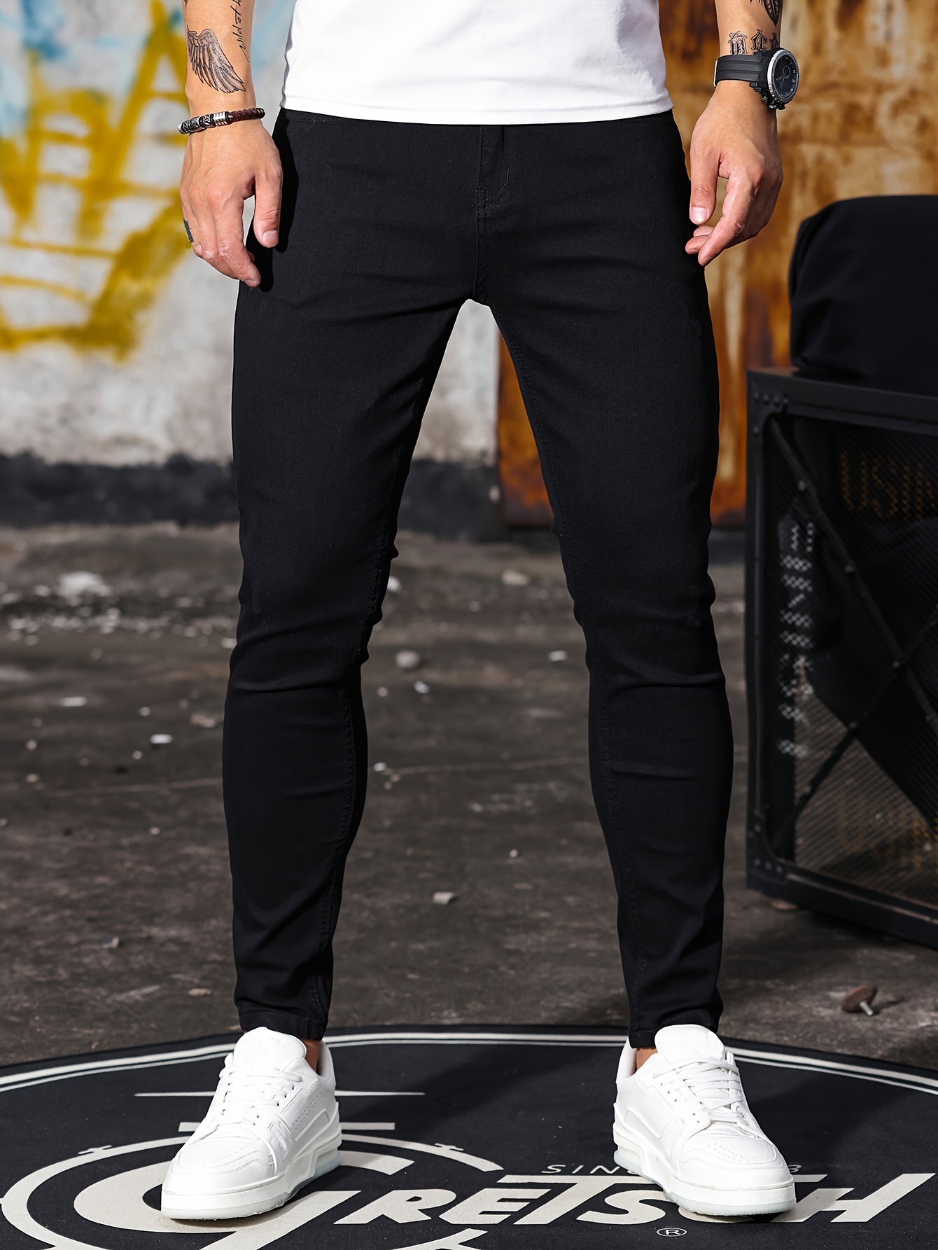 Skinny Jeans Schwarz - Max