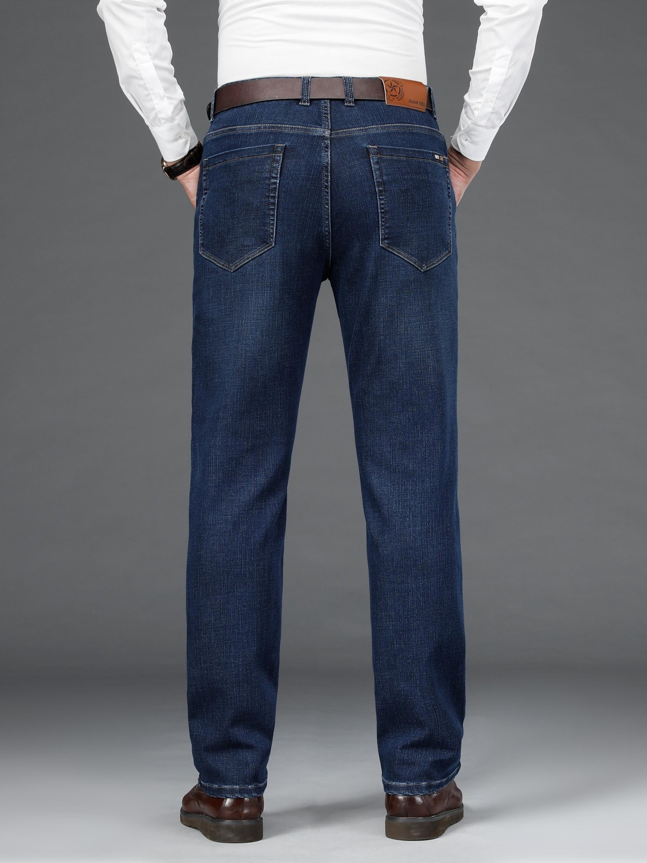 Dunkelblaue Business Jeans - Alex