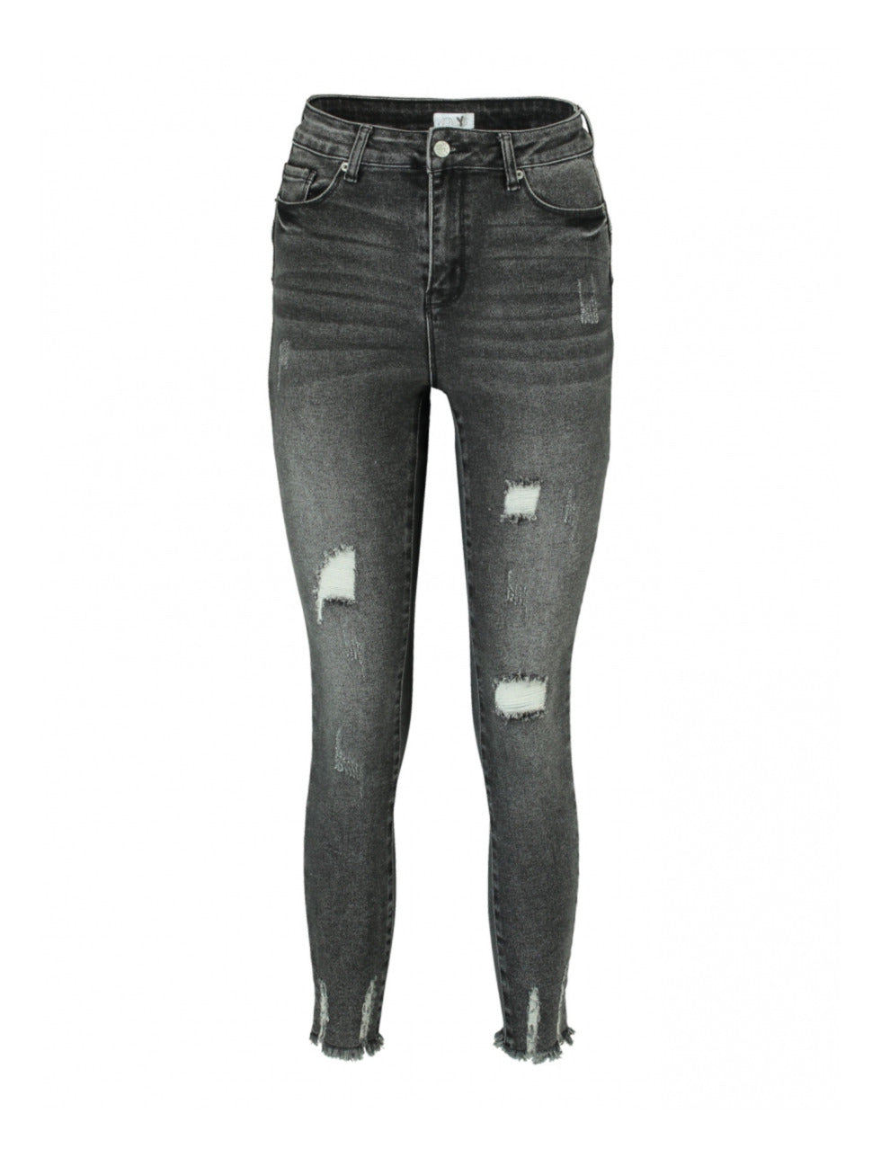 Stilvolle High-Waist-Skinny-Jeans