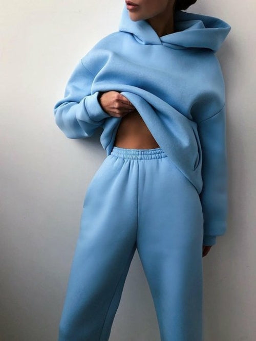 Stilvoller Komfort: Schicker Sweatsuit