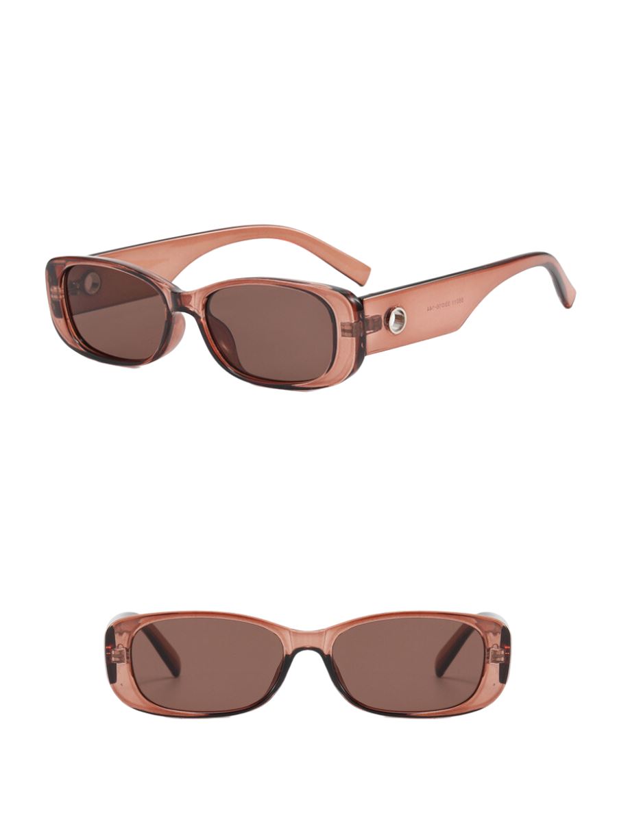 Elegante ovale Retro-Sonnenbrille