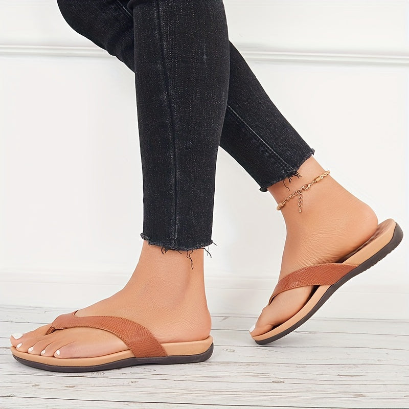 Schwarze Orthopädische Casual Slipper - Eva