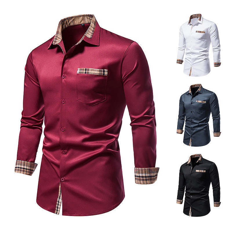 Stuttgart | Modern Herren Casual Langarm Formal