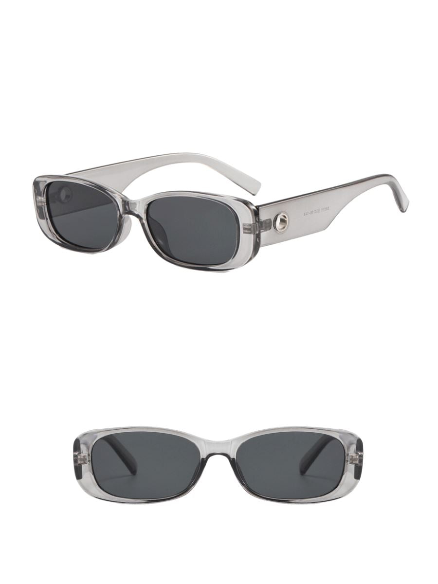 Elegante ovale Retro-Sonnenbrille